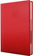 Дневник датированный красный линия Optima Lizard A5 2021 O25242-03