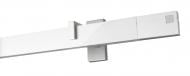 Комплект карнизу Quadrum Q-ART одинарний 9/160 см білий з білими гачками