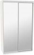 Шкаф-купе Виват В 156 ДОМ ДСП 150x60x240 мм белый двери / зеркало Шкаф-купе Виват В 156 ДОМ ДСП 150x60x240 мм белый двери / зеркало