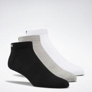 Шкарпетки Reebok TE LOW CUT SOCK FQ5317 р.XL чорний/сірий/білий 3 шт.