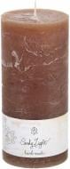 Свеча 7х15 см Каштановый (7,3),С-07 Candy Light