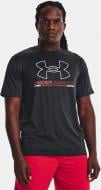 Футболка Under Armour 1370367-001 р.S/M черный