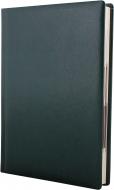 Дневник недатированный зеленый клетка Optima Lizard A5 O25403-04