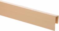 Профиль ПВХ стартовый VIVALDI 43783 Венеция Бежевая 15*2700 мм Профиль ПВХ стартовый VIVALDI 43783 Венеция Бежевая 15*2700 мм