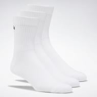 Носки Reebok Te Mid Crew Sock FQ5326 р.S белый 3 шт.