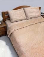 Комплект постельного белья евро BUBBLE BEIGE коричневый Zastelli