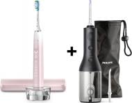 Электрическая зубная щетка Philips Sonicare Diamond HX9911/84 + Ирригатор HX3826/33