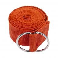 Ремінь для йоги EasyFit помаранчевий EF-1830