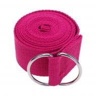 Ремінь для йоги EasyFit рожевий EF-1830