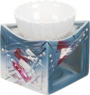 Аромалампа Кубик голубой