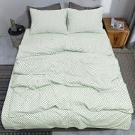 Комплект постельного белья двуспальный Green REVERSE клетка серый Zastelli