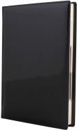 Дневник недатированный черный линия Optima Cabinet A5 O25425-01