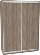 Шкаф-купе Виват В 186 ДОМ ДСП 1800x600x2400 мм дуб сонома трюфель двери / ДСП Шкаф-купе Виват В 186 ДОМ ДСП 1800x600x2400 мм дуб сонома трюфель двери / ДСП