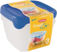 Набор контейнеров Curver Fresh & go 1200 мл синий