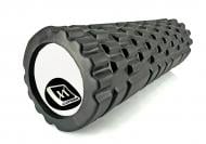 Ролик масажний EasyFit Grid Roller Mini чорний 30 см