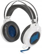 Гарнитура игровая Defender Icefall G-510D white/blue кабель 2,2 м. LED подсветка
