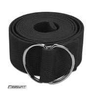 Ремень для йоги EasyFit черный EF-1830