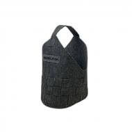 Корзина газетница 42x40x22 см серый Michelson