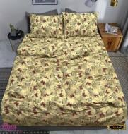 Комплект постельного белья семейный 105 POST CARD коричневый Zastelli Комплект постельного белья семейный 105 POST CARD коричневый Zastelli