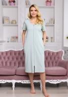 Халат женский Roksana Kamelia 896/16131 р. 3XL ментолово-белый Халат женский Roksana Kamelia 896/16131 р. 3XL ментолово-белый