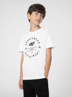 Футболка 4F 4FJSS23TTSHM294-10S р.140 белый