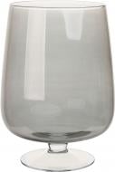 Ваза стеклянная Wrzesniak Glassworks Luster d28,7 h39,5 см 39,5 см серая 15-2949G