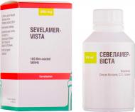 Севеламер-Віста вкриті плівковою оболонкою №180 у контейнері (бан.) таблетки 800 мг