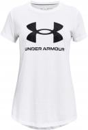 Футболка Under Armour 1361182-100 р.SM белый