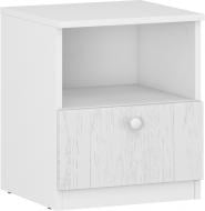 Тумба прикроватная Грейд готовый комплект V2 402x468x370 мм белый/белый