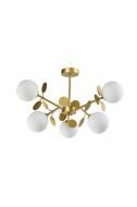 ВИТРИНА! Люстра потолочная Sensio Lunaria 6xG9 золото PR-PL321180-6