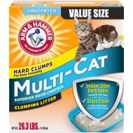 Наполнитель для кошачьего туалета Arm&Hammer Multicat без аромата 12 кг