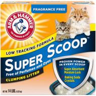 Наполнитель для кошачьего туалета Arm&Hammer Super Scoop без аромата 6,35 кг