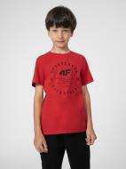 Футболка 4F 4FJSS23TTSHM294-62S р.128 червоний