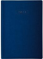 Дневник датированный синий линия Optima Dublin A5 2021 O26125-02