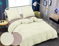 Комплект постельного белья полуторный BROWN/IVORY айвори Zastelli