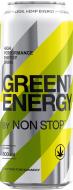 Энергетический напиток Non Stop безалкогольный сильногазированный GREEN ENERGY 0,5 л