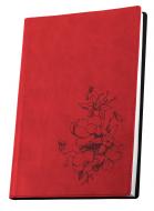 Блокнот недатированный деловой Мак красный линия Optima A5 O27106-03