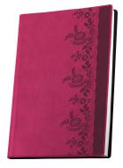 Блокнот недатований діловий Мереживо рожевий лінія Optima A5 O27106-09