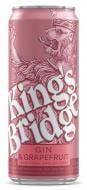Слабоалкогольний напій King`s Bridge Джин з грейпфрутовим соком 0,33 л