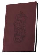 Блокнот недатированный деловой Орнамент бордо линия Optima A5 O27106-18