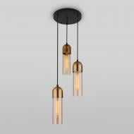 ВІТРИНА! Підвіс Strotskis Airon 3x40 Вт E27 бурштиновий 50180/3 (бурштиновий)