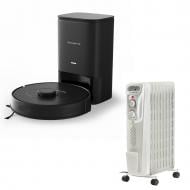 Робот-пылесос Rowenta RR8595WH_SET + обогреватель BU2620F0 в подарок! black