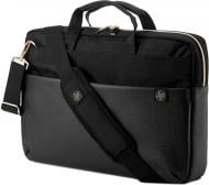 Сумка HP Duotone Gold Briefcase 15.6" black/gold (4QF94AA)