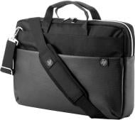 Сумка HP Duotone Silver Briefcase 15.6" black/silver (4QF95AA)