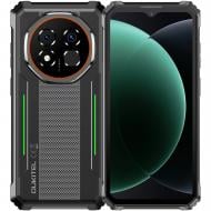 Смартфон Oukitel G6 8/256GB black/green (G6_8_256_GN)