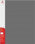 Папка А4 с пружинным механизмом CLIP A Полоса серая Optima