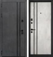 Дверь входная Министерство дверей Престиж-3К-550-М (Бетон А./О.С.) бетон антрацит / оксид 2050x960 мм правая