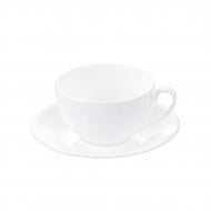 Чашка чайная с блюдцем Wilmax 400 мл WL-993191 / AB