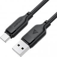 USB-кабель Acefast USB 2.0 AM-Type-C M 60W TPE C16-04 1,2 м чорний (6974316283812)