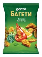 Пшеничные сухарики GONZO со вкусом тигровой креветки 50 г